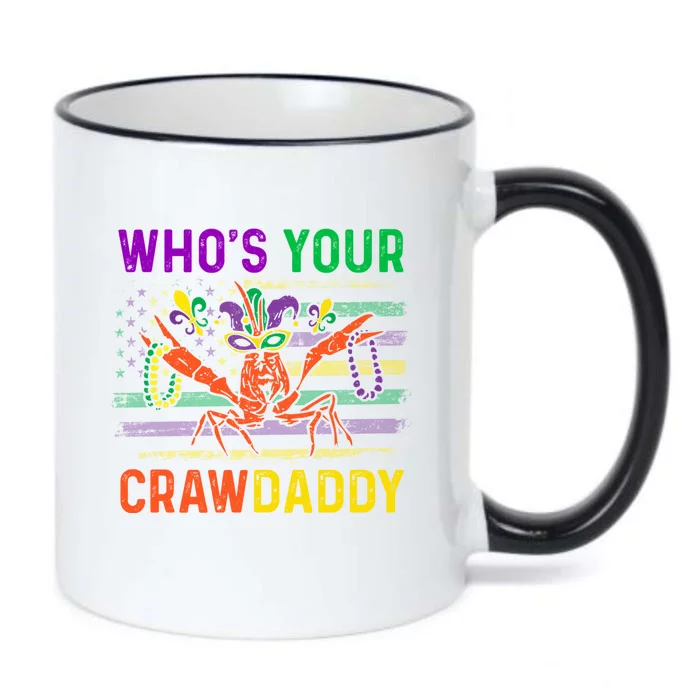 Who's Your Crawdaddy Crawfish Mardi Gras Carnival Outfit Meaningful Gift Black Color Changing Mug