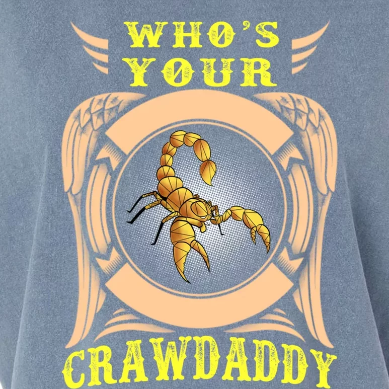 Who's Your Crawdaddy Crawfish Mardi Gras Gift Great Gift Garment-Dyed Women's Muscle Tee