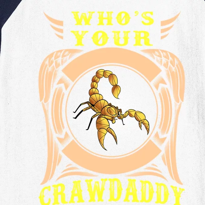 Who's Your Crawdaddy Crawfish Mardi Gras Gift Great Gift Baseball Sleeve Shirt