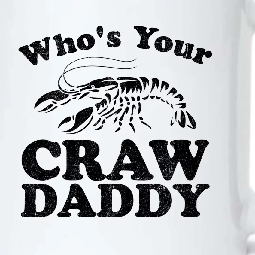 Who's Your Crawdaddy Funny Crawfish Boil Mardi Gras Cajun Gift Black Color Changing Mug