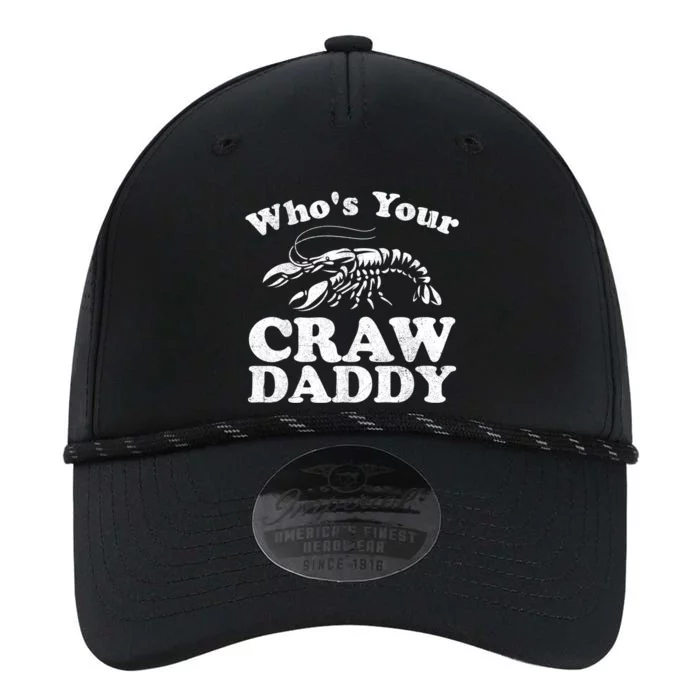 Who's Your Crawdaddy Funny Crawfish Boil Mardi Gras Cajun Gift Performance The Dyno Cap