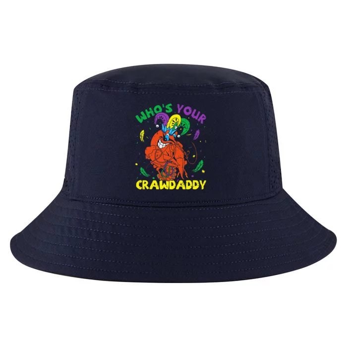 Whos Your Crawdaddy Mardi Gras Crawfish Jester Beads Funny Cool Comfort Performance Bucket Hat