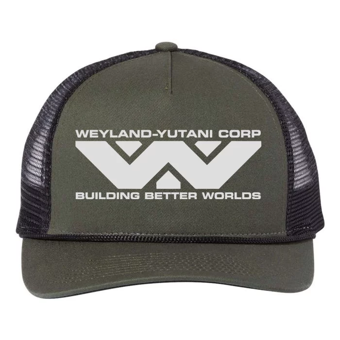 Weyland Yutani Corp Retro Rope Trucker Hat Cap