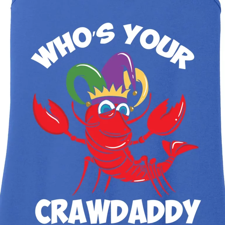 Who's Your Crawdaddy Gift Ladies Essential Tank