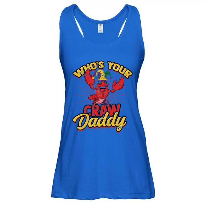 Who's Your Crawdaddy (Mardi Gras) – Crawfish Costume Funny Gift Ladies Essential Flowy Tank