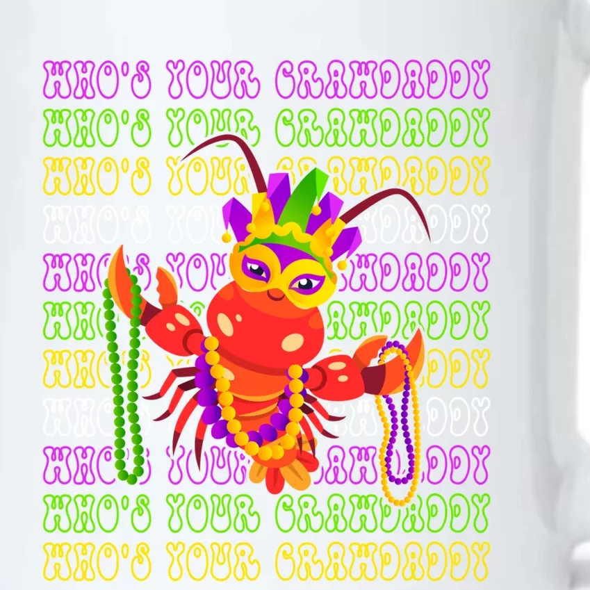 Who's Your Crawdaddy? Celebrate Mardi Gras In Style Gift Black Color Changing Mug