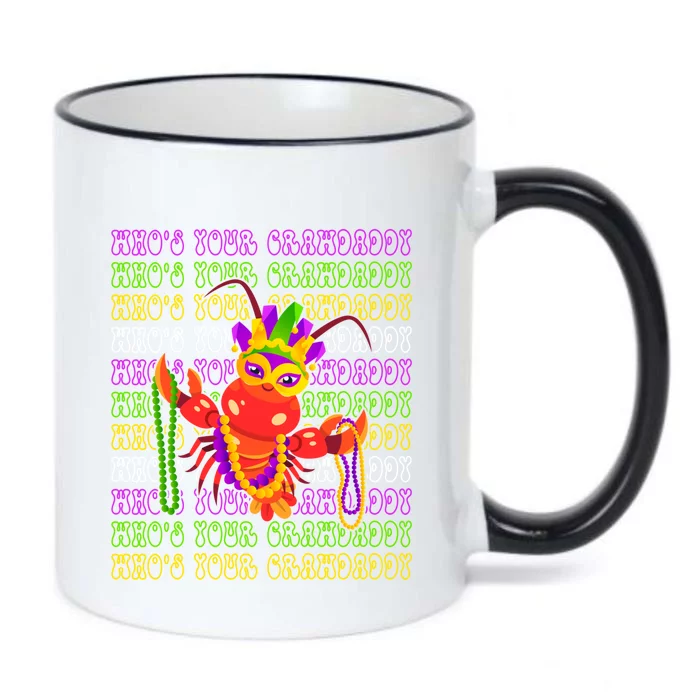 Who's Your Crawdaddy? Celebrate Mardi Gras In Style Gift Black Color Changing Mug