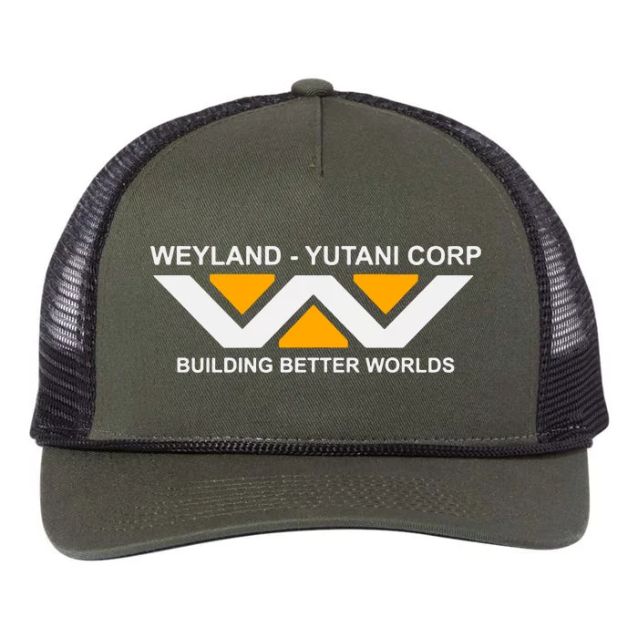 Weyland Yutani Corp Retro Rope Trucker Hat Cap