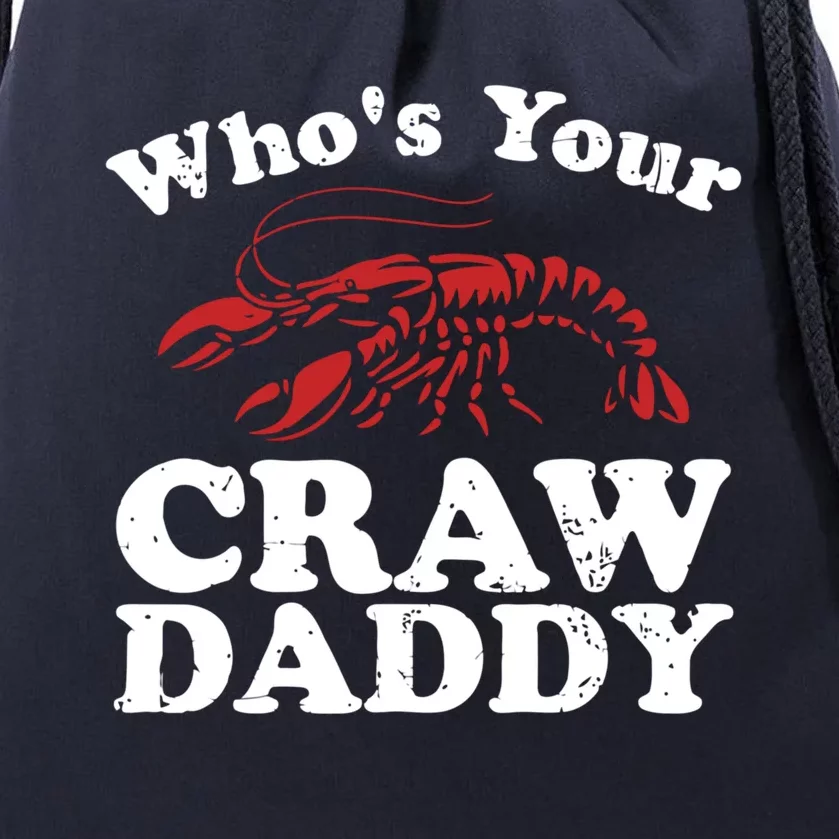 Who's Your Crawdaddy With Beads For Mardi Gras Carnival Gift Drawstring Bag