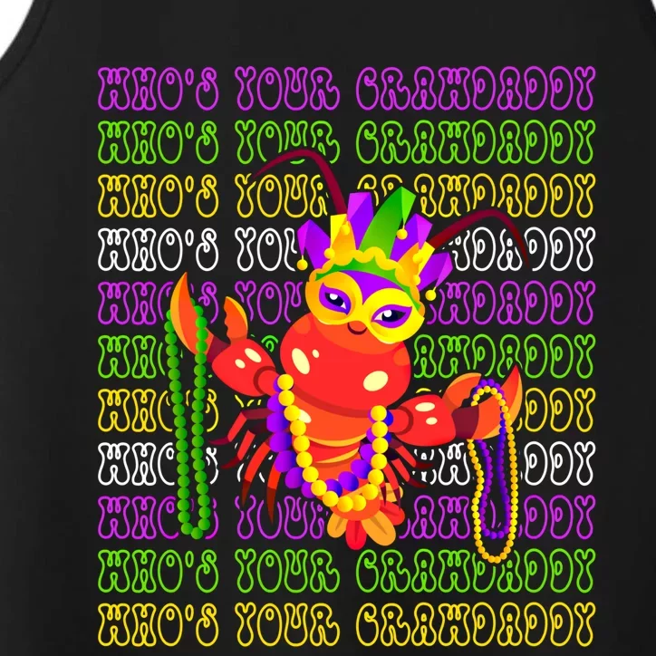 Who's Your Crawdaddy? Celebrate Mardi Gras In Style Gift Performance Tank