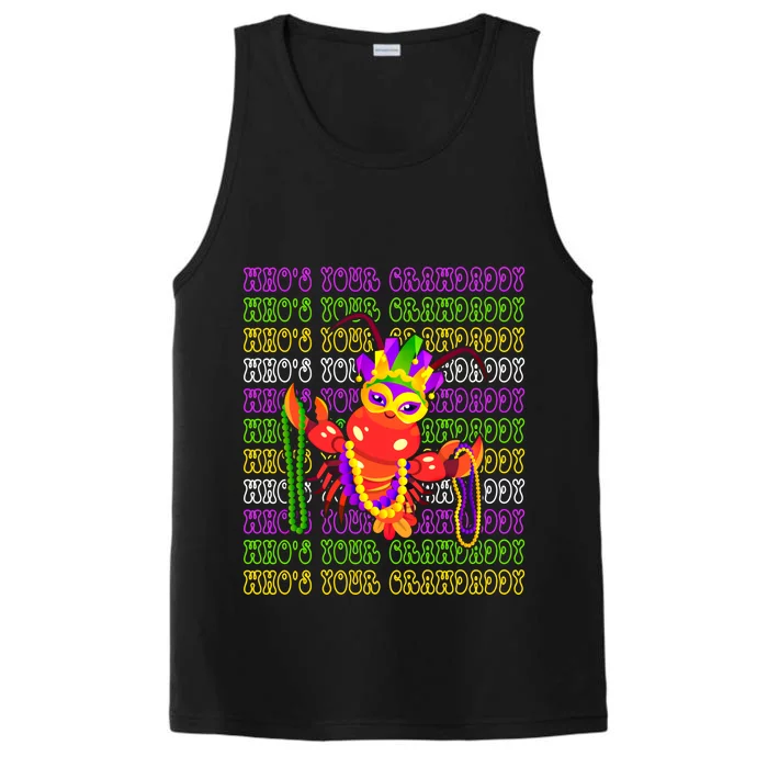 Who's Your Crawdaddy? Celebrate Mardi Gras In Style Gift Performance Tank