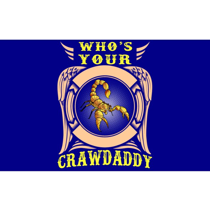 Who's Your Crawdaddy Crawfish Mardi Gras Gift Bumper Sticker