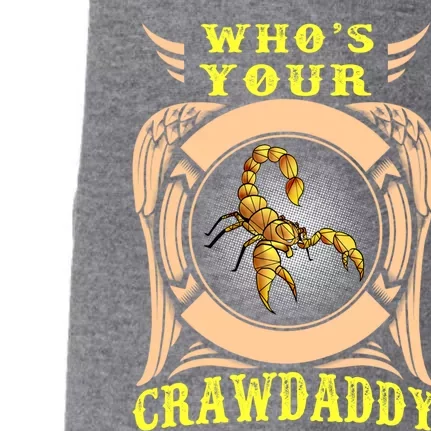 Who's Your Crawdaddy Crawfish Mardi Gras Gift Doggie 3-End Fleece Hoodie