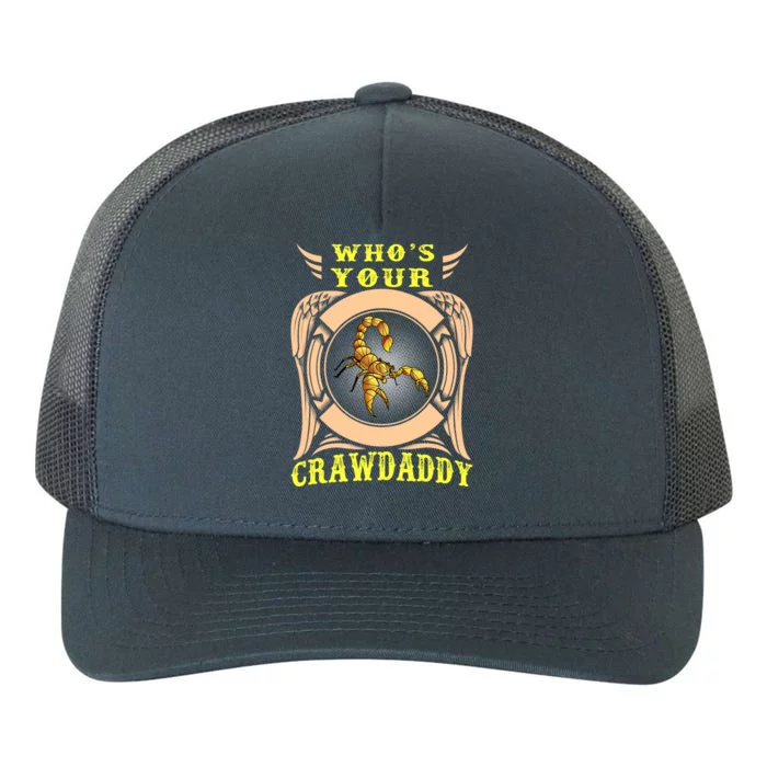 Who's Your Crawdaddy Crawfish Mardi Gras Gift Yupoong Adult 5-Panel Trucker Hat