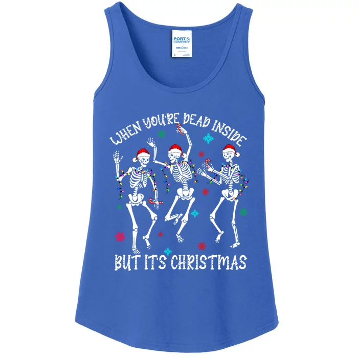 When YouRe Dead Inside But ItS Christmas Gift Ladies Essential Tank