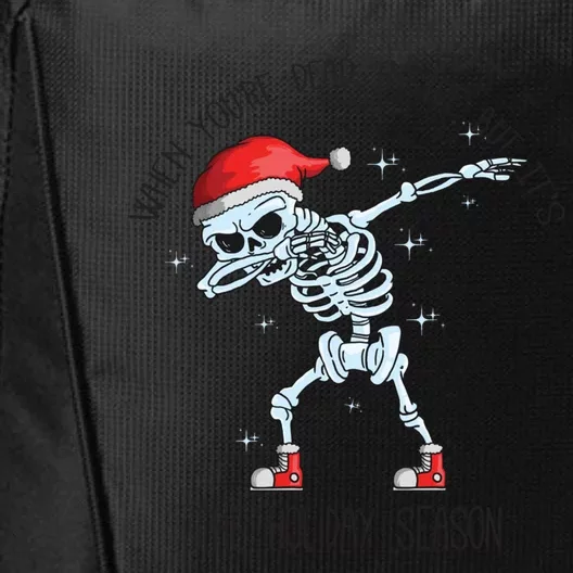 When YouRe Dead Inside But ItS The Holiday Season Gift City Backpack