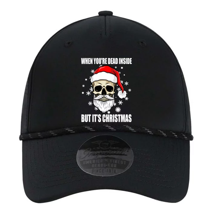 When Youre Dead Inside But Its Christmas Funny Skeleton Performance The Dyno Cap