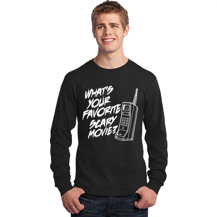 What's Your Favorite Scary Movie? Halloween Horror Movie Long Sleeve Shirt