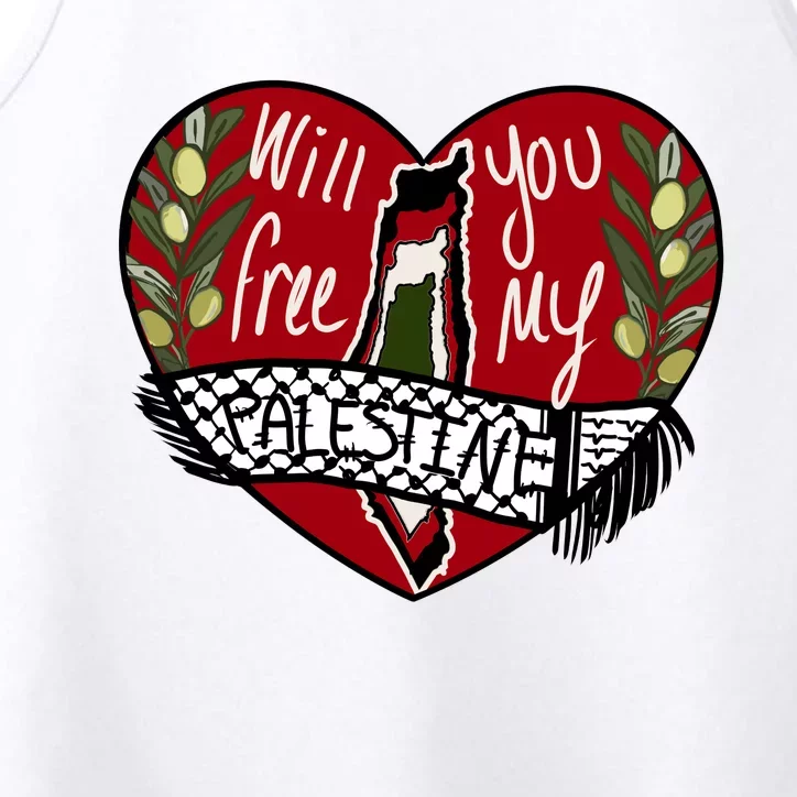 Will You Free My Palestine Performance Tank