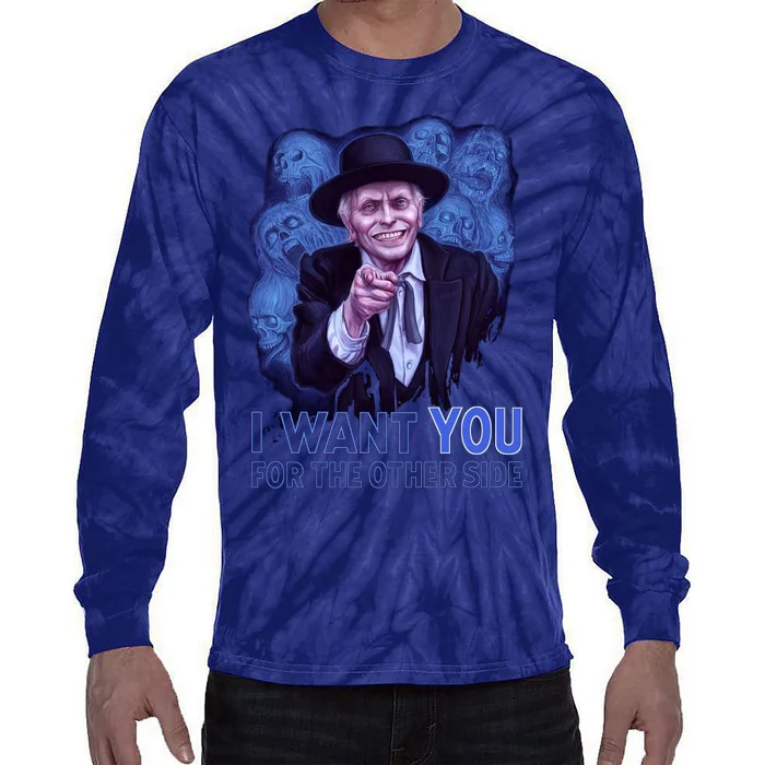 Want You For The Other Side Tie-Dye Long Sleeve Shirt