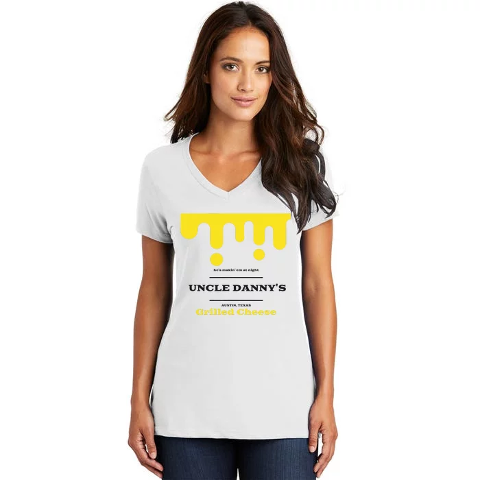 Whered Ya Get That Cheese Women's V-Neck T-Shirt