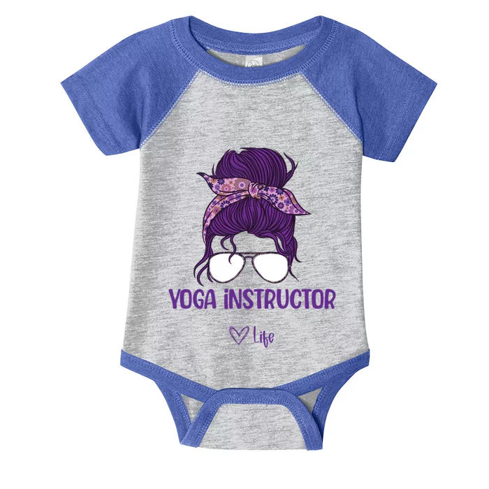 Wos Yoga Instructor Life Gift Infant Baby Jersey Bodysuit