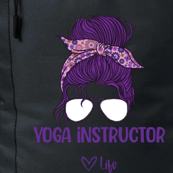 Wos Yoga Instructor Life Gift Daily Commute Backpack