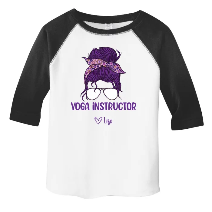 Wos Yoga Instructor Life Gift Toddler Fine Jersey T-Shirt