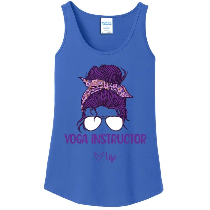 Wos Yoga Instructor Life Great Gift Ladies Essential Tank