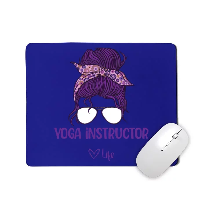 Wos Yoga Instructor Life Great Gift Mousepad