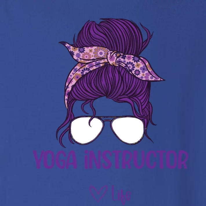 Wos Yoga Instructor Life Great Gift Toddler Long Sleeve Shirt