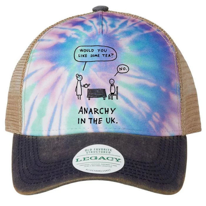 Would You Like Some Tea No Anarchy In The Uk Legacy Tie Dye Trucker Hat