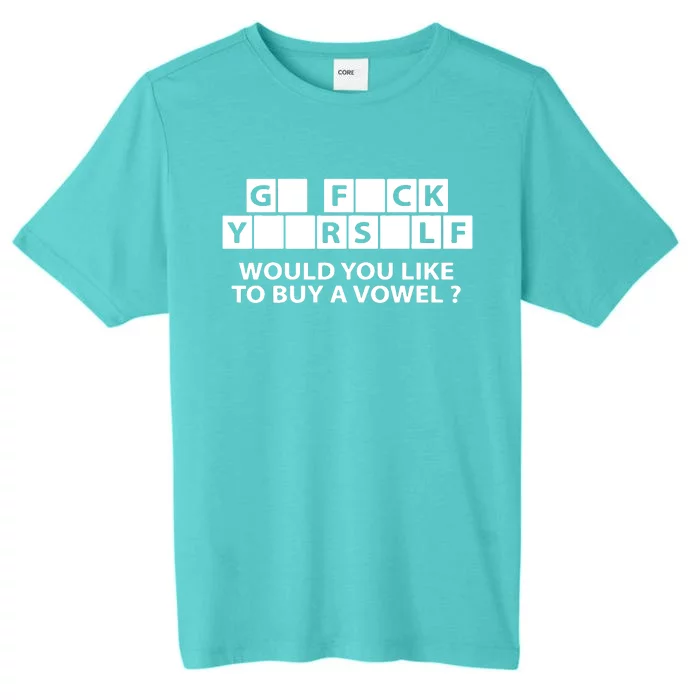 Would You Like To Buy A Vowel ChromaSoft Performance T-Shirt