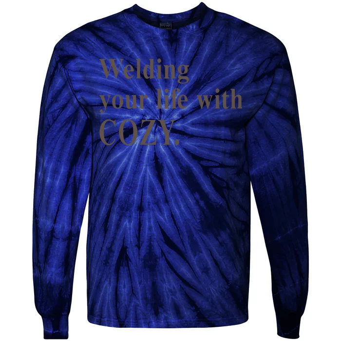 Welding Your Life With Cozy Tie-Dye Long Sleeve Shirt