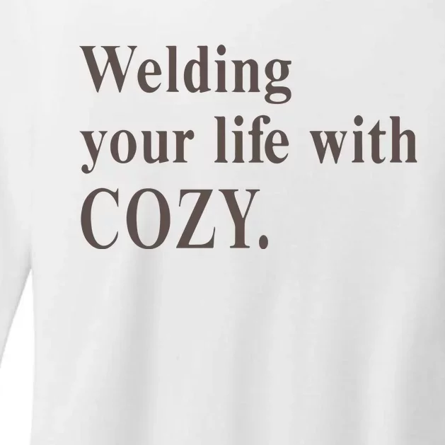 Welding Your Life With Cozy Womens CVC Long Sleeve Shirt