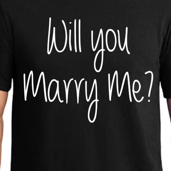 Will You Marry Me Marriage Proposal Way To Ask For Marriage Meaningful Gift Pajama Set