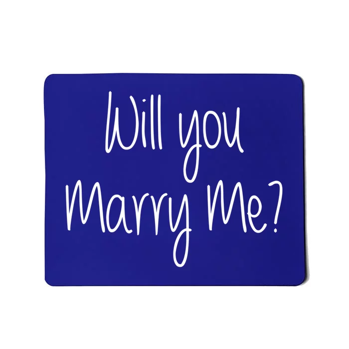 Will You Marry Me Marriage Proposal Way To Ask For Marriage Meaningful Gift Mousepad