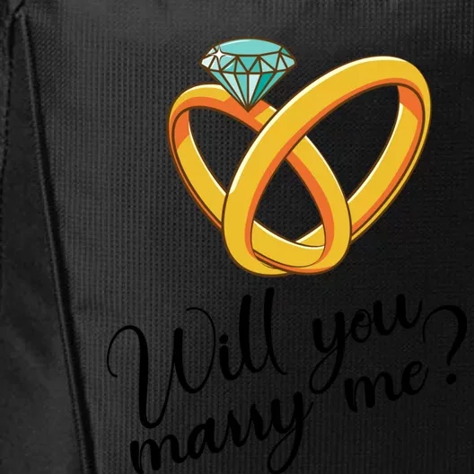 Will You Marry Me Gift City Backpack