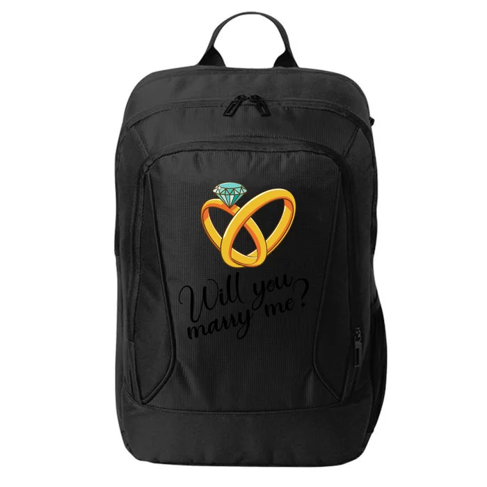 Will You Marry Me Gift City Backpack