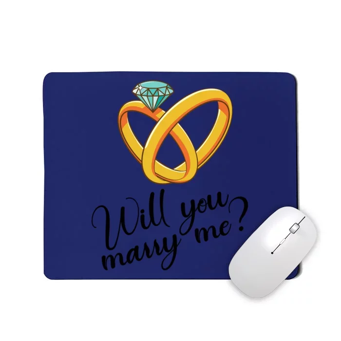 Will You Marry Me Gift Mousepad