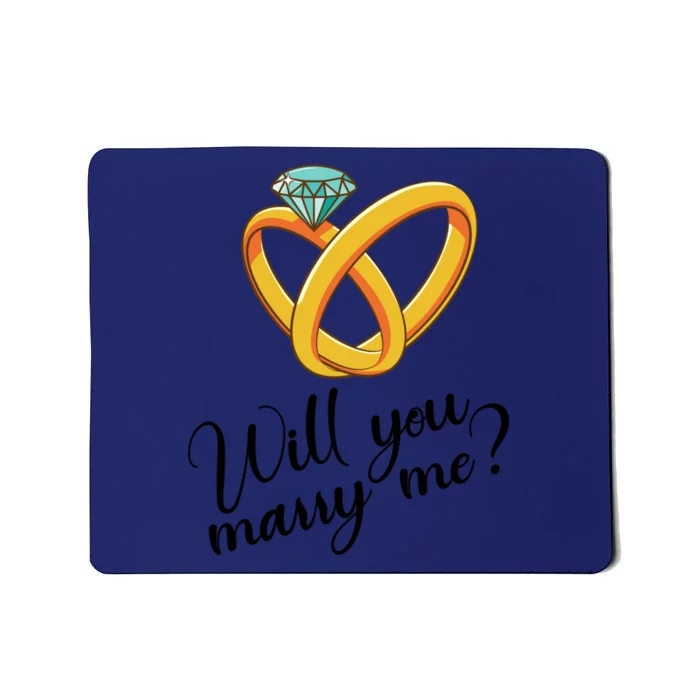 Will You Marry Me Gift Mousepad