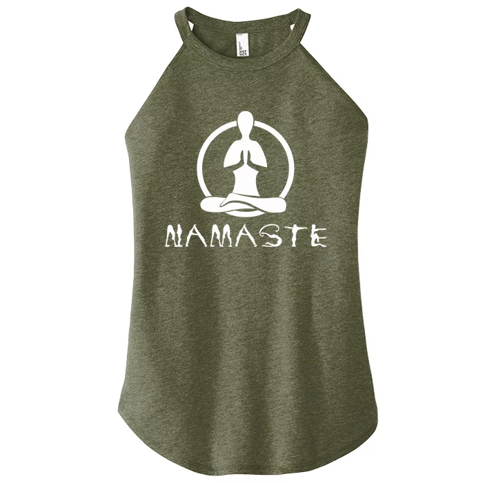 Workout Yoga Namaste Yoga Women’s Perfect Tri Rocker Tank