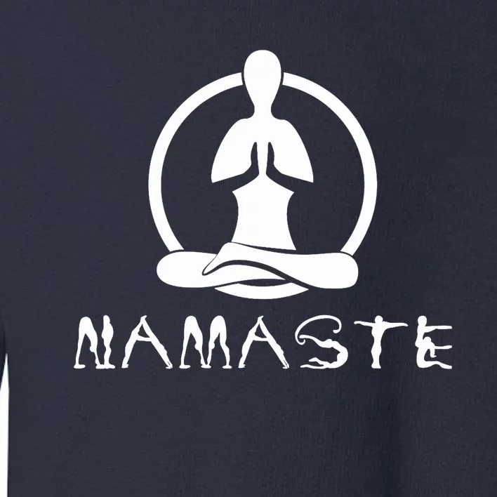 Workout Yoga Namaste Yoga Toddler Sweatshirt