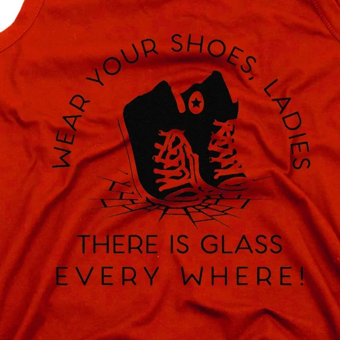 Wear Your Shoes Kamala Harris For Women Glass Ceiling Fe Gift Tank Top