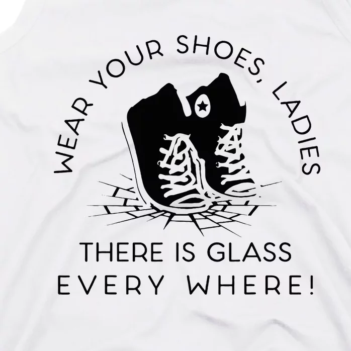 Wear Your Shoes Kamala Harris For Glass Ceiling Fe Tank Top