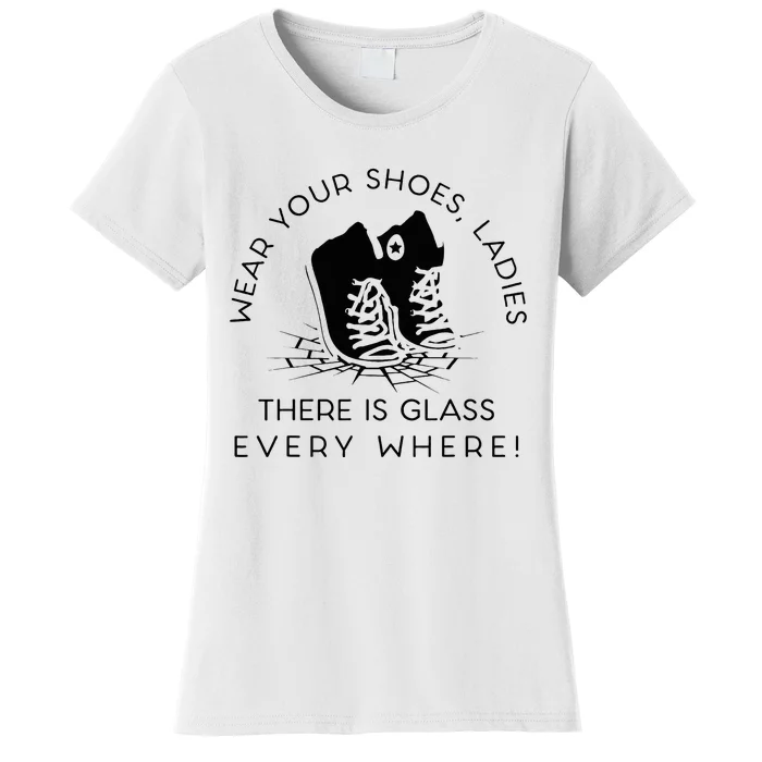 Wear Your Shoes Kamala Harris For Glass Ceiling Fe Women's T-Shirt