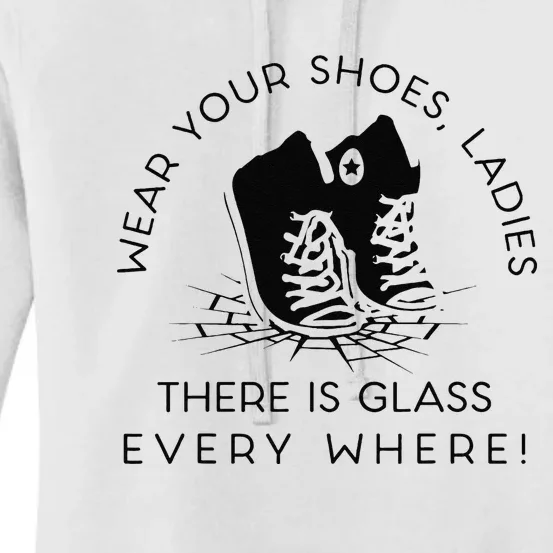 Wear Your Shoes Kamala Harris Glass Ceiling Fe Women's Pullover Hoodie