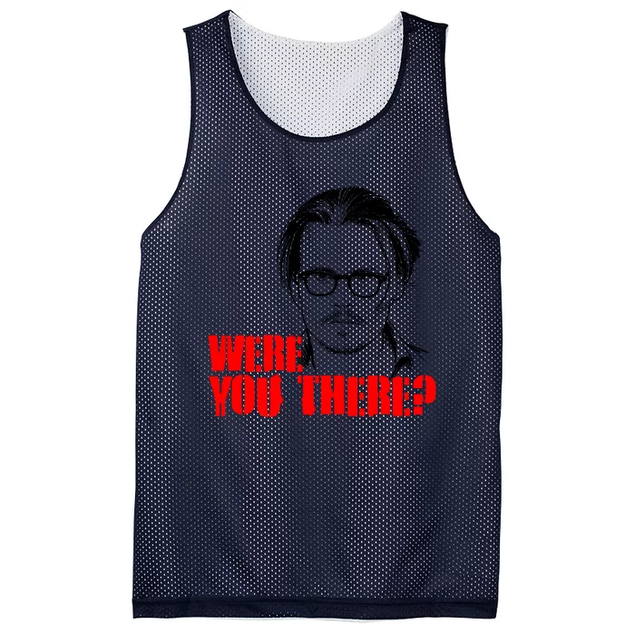 Were You There Depp Trial Funny Meme Mesh Reversible Basketball Jersey Tank