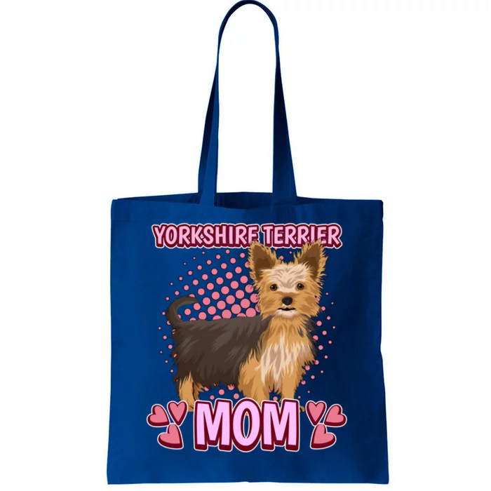 Wo Yorkshire Terrier Mom Quote Mothers Day Yorkie Gift Tote Bag