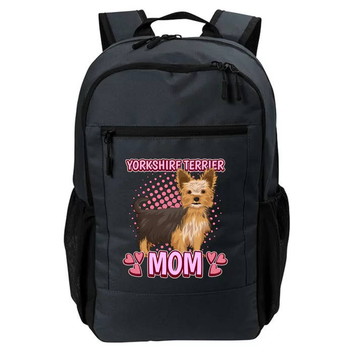 Wo Yorkshire Terrier Mom Quote Mothers Day Yorkie Gift Daily Commute Backpack